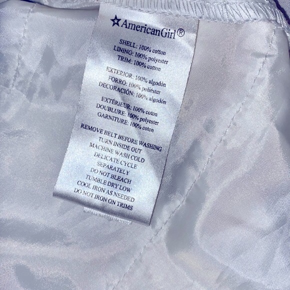 American girl denim ruffle tunic/dress size 8 - Picture 12 of 15